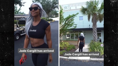 Jade Cargill Arrives at WWE Headquarters
