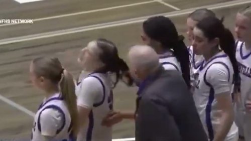High School Basketball Coach Fired After Angrily Yanking Player's Ponytail on Camera!!!