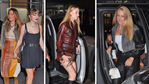 Taylor Swift Girl Squad in Full Effect in NYC Dinner with Sophie, Blake & Brittany Mahomes