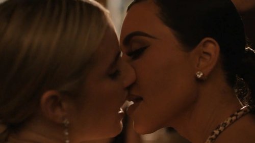 Kim Kardashian Locks Lips With Emma Roberts ... During 'AHS' Episode