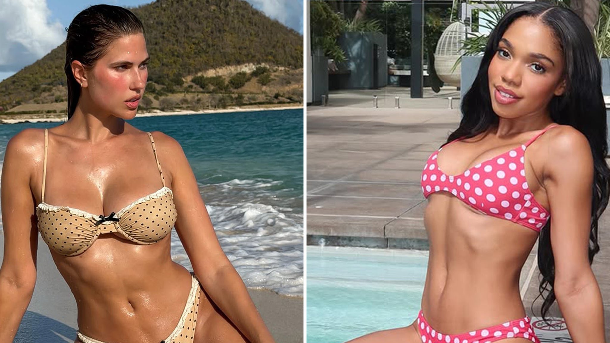 Sexy Celebs Pretty in Polka Dots