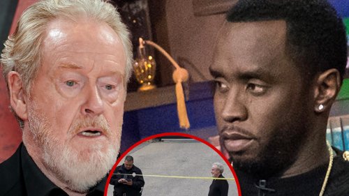Diddy Home Raids Ridley Scott Caught Up in Chaos ... Blocked From Home