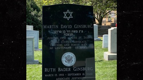 RBG Headstone Unveiled a Year Later