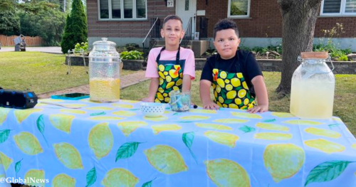 Montreal police allegedly threatened to shut down kids’ lemonade stand and arrest mother