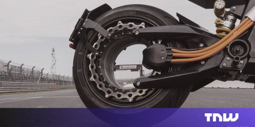 Watch: This electric motorcycle has its entire 'heart' inside its hubless rear wheel