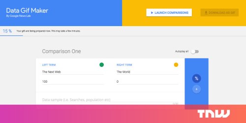 Google launches animation tool so you can turn boring data into cool GIFs