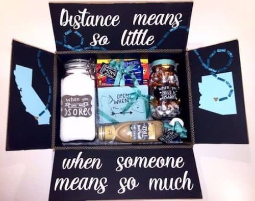 26 Amazing Care Package Ideas For Long Distance Relationships