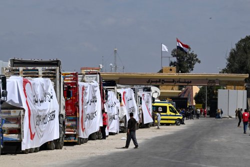 As Egypt refuses to open Rafah Crossing, much-needed humanitarian aid begins to rot
