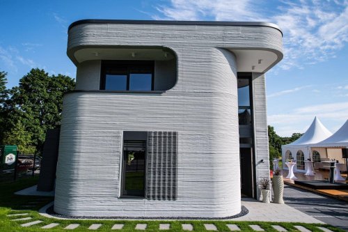 In Beckum eröffnet: Das ist das erste Wohnhaus Deutschlands aus dem 3D-Drucker