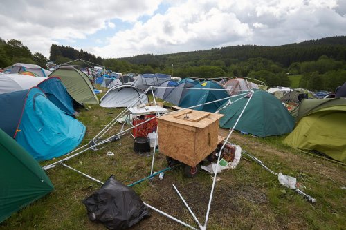 „Rock am Ring“ 2022: Das passiert mit zurückgelassenen Zelten