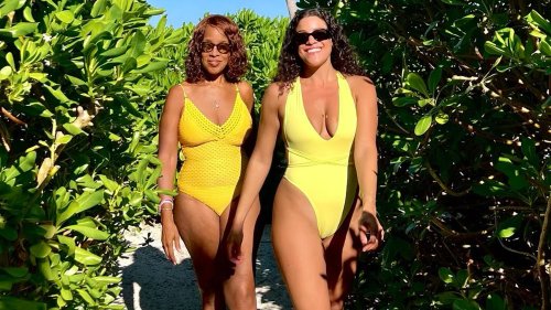 Gayle King's Annual Swimsuit Photoshoot with Her 'Favorite Niece'