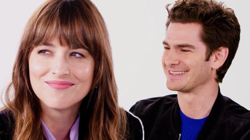 Dakota Johnson Shares Hilariously Bizarre Drunken Party Trick She Pulled on Celebs with Andrew Garfield