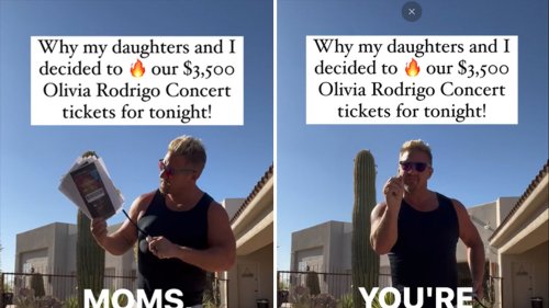 Dad Burns Daughters' $3,500 Olivia Rodrigo Tickets Over Vaccine Requirement; Internet Cracks Up