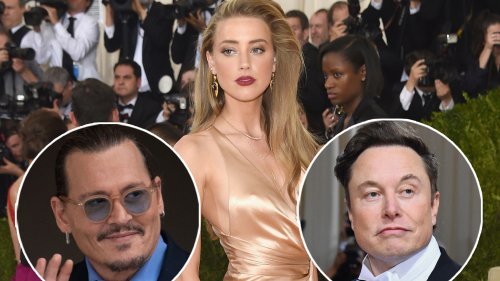 Amber Heard Says She Met Elon Musk After Being 'Stood Up' by Johnny Depp at 2016 Met Gala