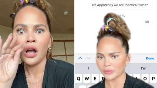 Chrissy Teigen 'Spiraling' After DNA Test Matches Her with Identical Twin