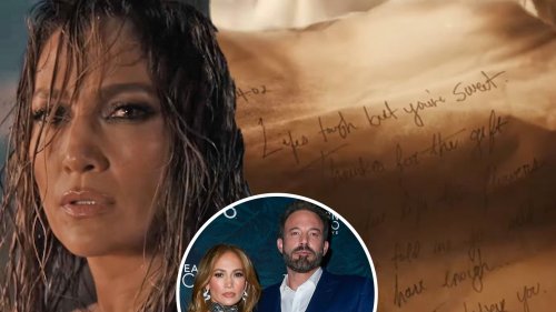 Jennifer Lopez Burns 2002 Letter from Ben Affleck While Announcing New Project