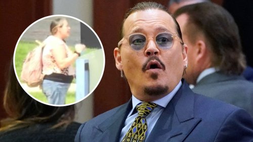 Woman Announces in Middle of Courtroom Johnny Depp is Father of Her Baby