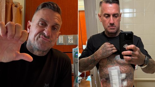 Carey Hart Hospitalized with Severed Small Intestine, Apologizes to P!nk 'Yet Again'