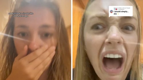 Backpacker Makes Horrifying, Midnight Bathroom Discovery 20 Minutes After Shower In Viral Video