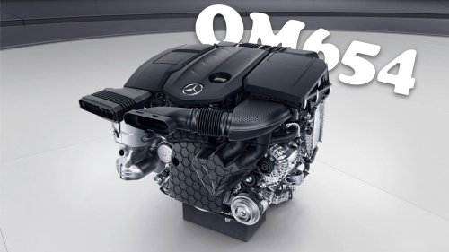 Esta es la mayor joya de Mercedes: el motor diésel OM654. Es tan fiable como eficiente. Y estos son los coches que lo montan.