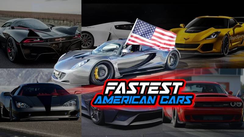 Fastest American Cars @ Top Speed