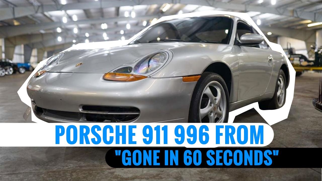The Porsche 911 996 From "Gone In 60 Seconds" Goes On Sale