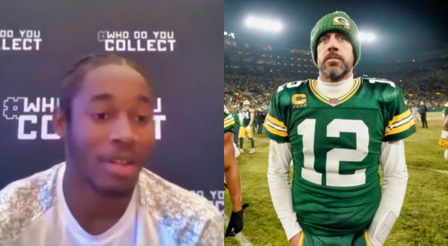 Things Got Awkward When Packers WR Romeo Doubs Was Asked About Hanging Out With Aaron Rodgers Outside The Facility During A Podcast Interview (VIDEO)