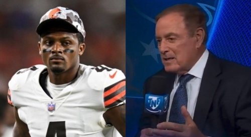 Social Media Blasted Al Michaels For His Comments About Deshaun Watson During TNF Broadcast (VIDEO + TWEETS)