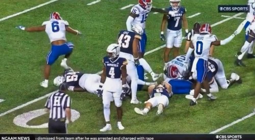 Louisiana Tech’s Brevin Randle Should Be Suspended For Life After Viciously Stomping On The Head Of UTEP Player (VIDEO)