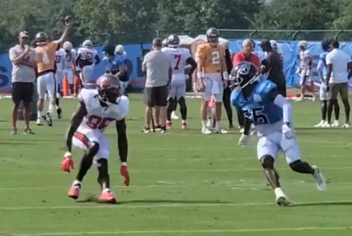 NFL World Reacts To Julio Jones Looking Absolutely Cooked In Practice During One-On-One Drills (VIDEO + TWEETS)