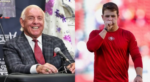 WWE Hall Of Famer Ric Flair Was Ruthlessly Calling Out Brock Purdy For Leaving NFC Championship Game With An Injury (TWEET)