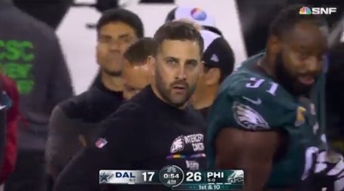 Eagles HC Nick Sirianni Caught Yelling "That's Game! F-ck You!" At ...