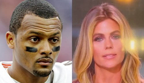 Sam Ponder Appeared To Be Crying While Speaking About Deshaun Watson During NFL Countdown (VIDEO)