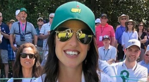 PHOTO: Sergio Garcia’s Wife Caused A Major Stir With Her Outfit For The Masters