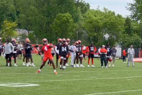 Cleveland Browns Fans Going Crazy Over Deshaun Watson Dropping Dimes In Practice (VIDEO + TWEETS)