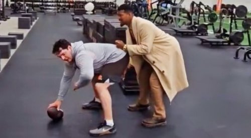 VIDEO: NFL Fans Can’t Get Enough Of Jameis Winston In An Overcoat Meeting His Browns Teammates For The First Time