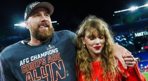 REPORT: Taylor Swift’s “Strict” New Rules For Travis Kelce Include Strip Club Ban, $500K Allowance To “Improve His Wardrobe”