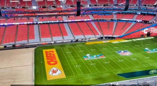 Amazing Time Lapse Video Shows Super Bowl LVII Field That Has Been ...