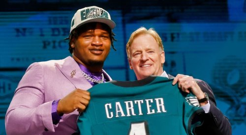 Frightening Story Surfaces About Jalen Carter & A Blocking Sled From Eagles’ Rookie Camp