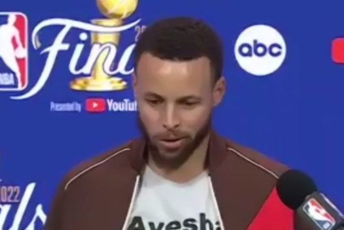 Steph Curry Rocks Revenge Shirt After Boston Celtics Fan Said âAyesha Curry Canât Cookâ (VIDEO 