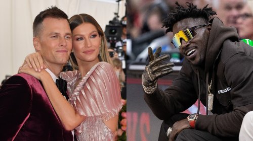 Antonio Brown Responds To Fan’s DM That Gisele is ‘On His D’ After Getting Called Out For Mocking Tom Brady (VIDEO + PIC)