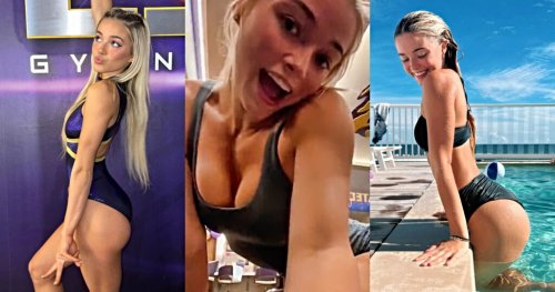 Olivia Dunne Was Making Jaws Drop With Her Racy Stretching Video On TikTok (VIDEO)