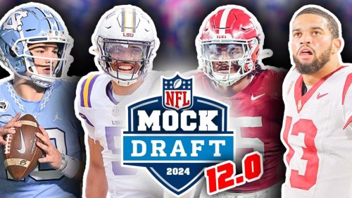 2024 NFL First-Round Mock Draft For All 32 Picks: 12.0! W/ Blockbuster Trades! (1 Week From the Draft!)