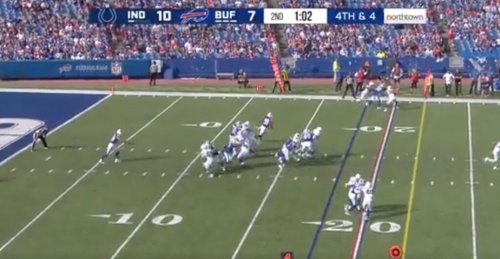 Bills Punter Delivers One Of The Greatest Punts In NFL Preseason History Vs. Colts (VIDEO)