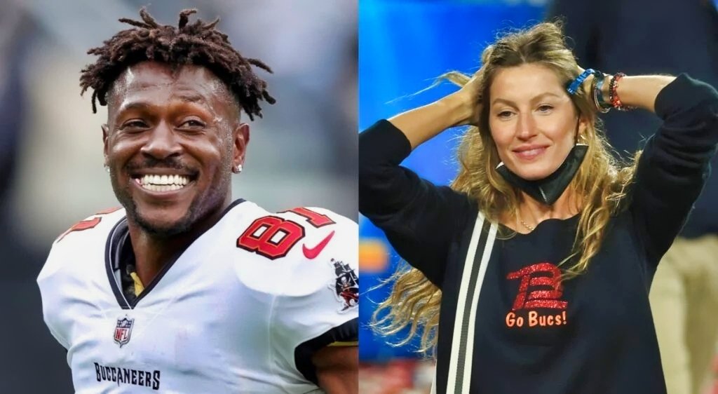 Antonio Brown proves viral image of him and Gisele Bundchen is