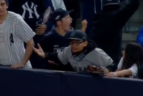 Yankees Fan Steals Aaron Judge Baseball Right Out of Little Kid’s Glove (VIDEO)
