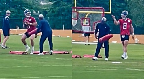 NFL Fans Torch Will Levis After Footage From Titans Practice Leaks Online (VIDEO + TWEETS)