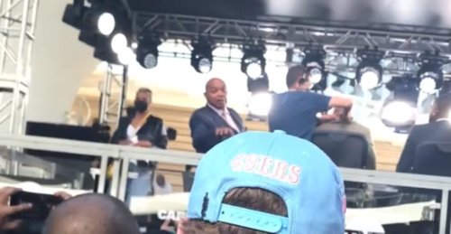 Released Footage Shows Charles Barkley Telling a Heckler He Was Going to ‘F—‘ His Mom (VIDEO)