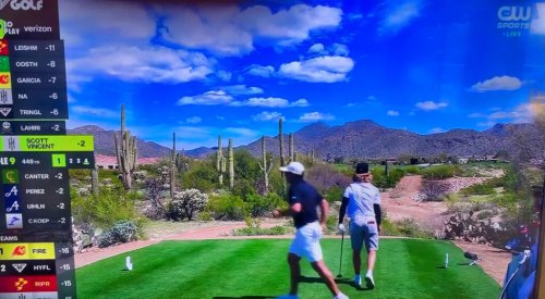 Social Media Thinks A LIV Golfer Was Caught Peeing On Live TV (VIDEO)