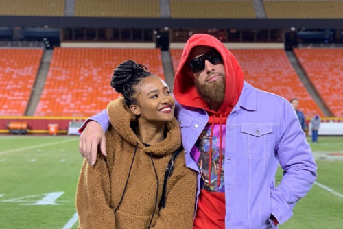 RUMOR: Travis Kelce & Kayla Nicole Breakup After 5 Years, Allegedly Made Her Pay Half The Bills & Only Gave Her $100